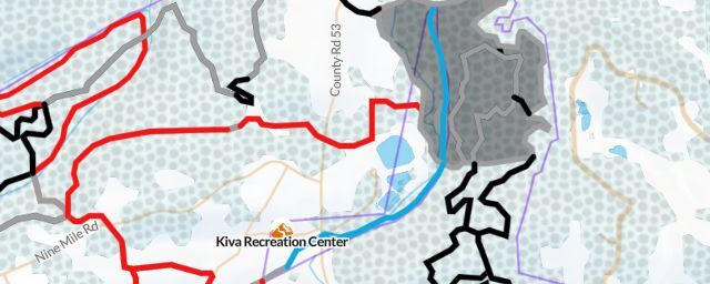Piste map of the resort Kiva Recreation Center