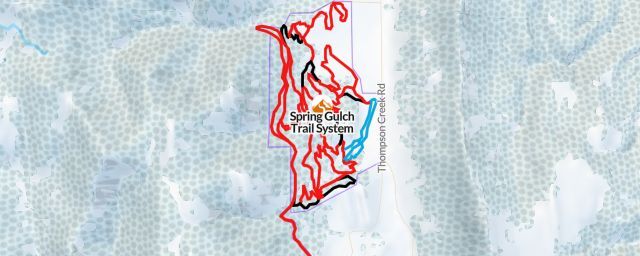 Piste map of the resort Spring Gulch Trail System