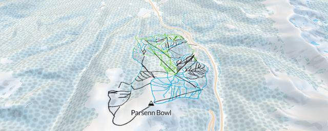 Piste map of the resort Winter Park Resort