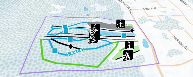 Piste map of the resort Mount Southington Ski Area