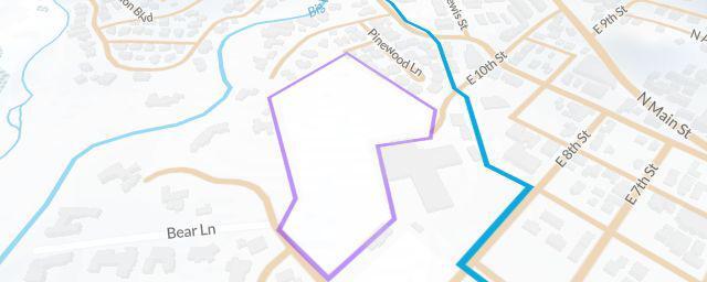 Piste map of the resort Atkinson Park
