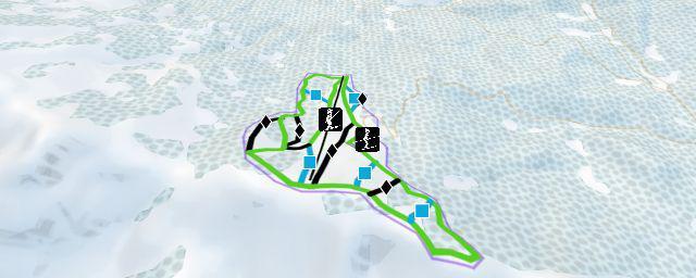 Piste map of the resort Bald Mountain Ski Area