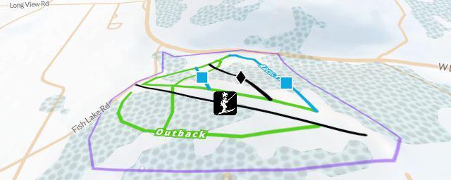 Piste map of the resort Little Ski Hill