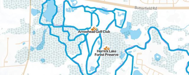 Piste map of the resort Arrowhead Golf Club