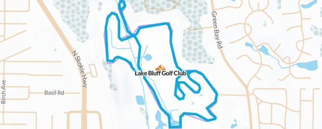 Piste map of the resort Lake Bluff Golf Club