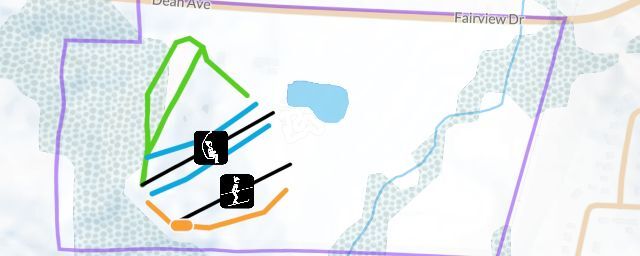 Piste map of the resort Sleepy Hollow Sports Park