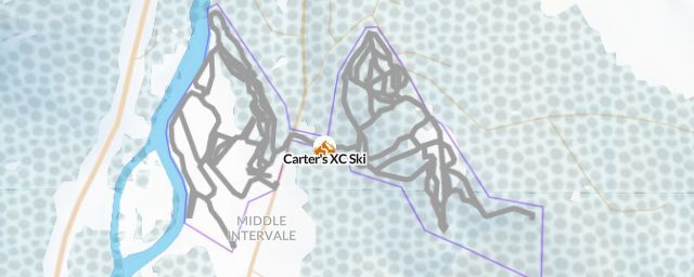 Piste map of the resort Carter's XC Ski