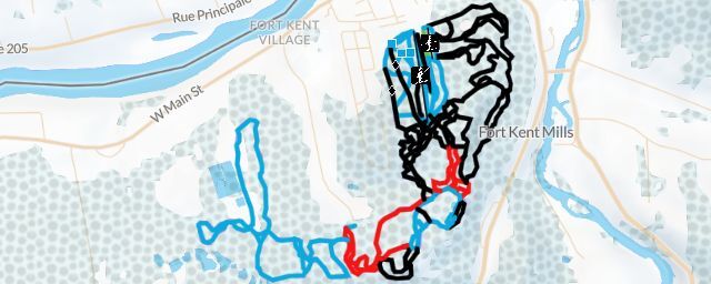 Piste map of the resort Lonesome Pine Trails