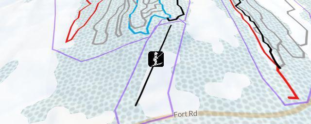 Piste map of the resort Quoggy Jo Ski Center