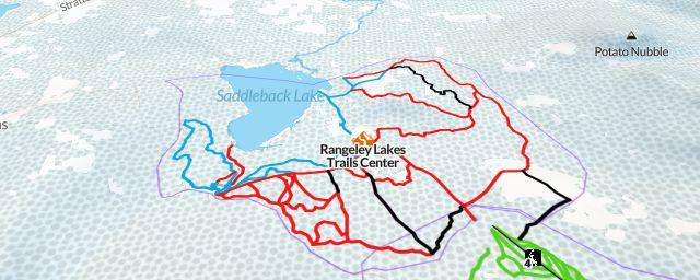 Piste map of the resort Rangeley Lakes Trails Center