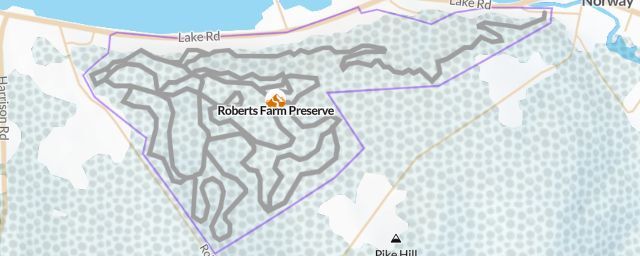 Piste map of the resort Roberts Farm Preserve