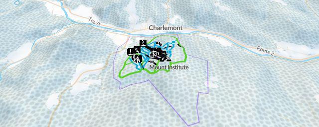 Piste map of the resort Berkshire East Ski Resort