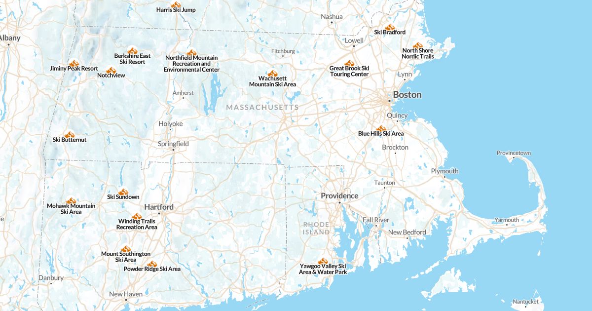 Map of Massachusetts