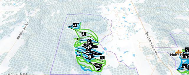 Piste map of the resort Boyne Highlands Resort