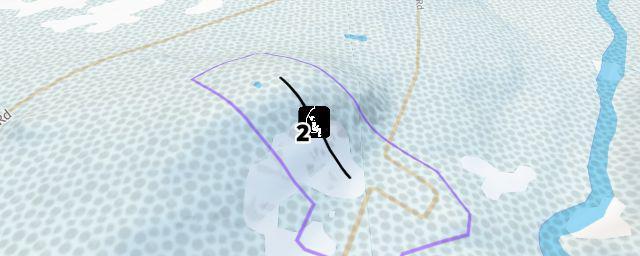 Piste map of the resort Copper Peak Ski Jump Park