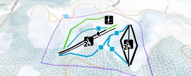Piste map of the resort Summit Mountain