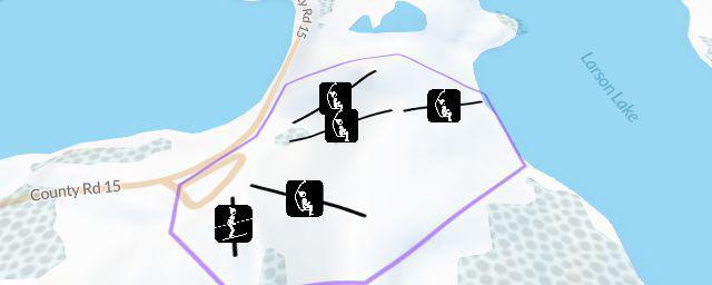 Piste map of the resort Buena Vista Ski Area