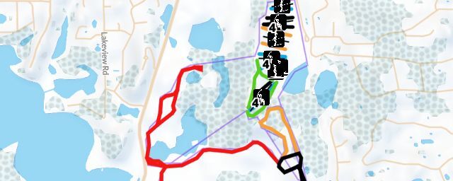 Piste map of the resort Hyland Hills Ski Area