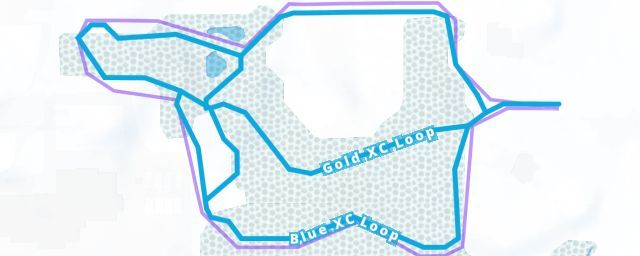Piste map of the resort Montebello Trail