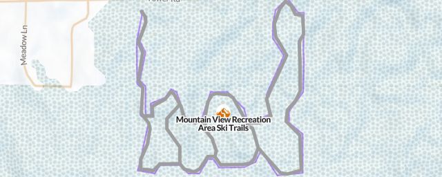 Piste map of the resort Mountain View Recreation Area Ski Trails