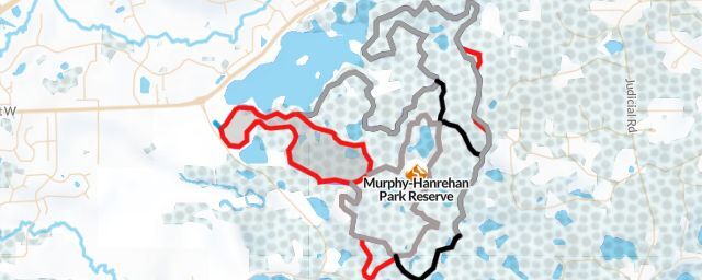 Piste map of the resort Murphy-Hanrehan Park Reserve