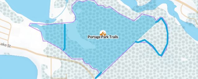 Piste map of the resort Portage Park Trails