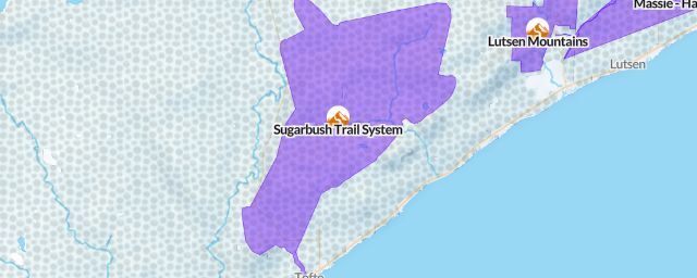 Piste map of the resort Sugarbush Trail System