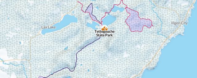 Piste map of the resort Tettegouche State Park