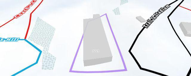Piste map of the resort The Trailhead