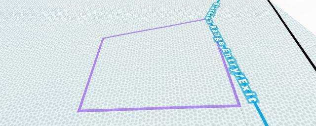 Piste map of the resort Biathlon Range Boundaries