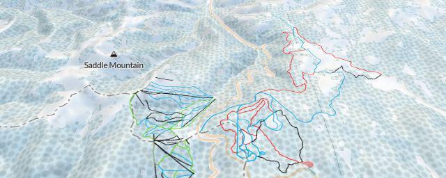 Piste map of the resort Chief Joseph Pass Ski Area