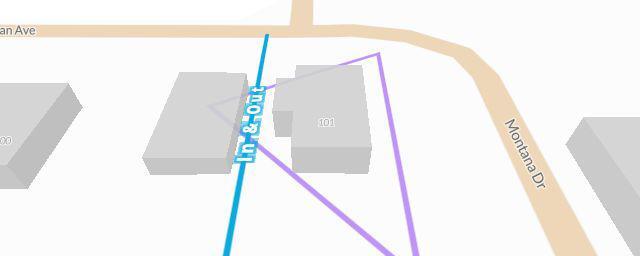 Piste map of the resort Rendezvous Ski Trails