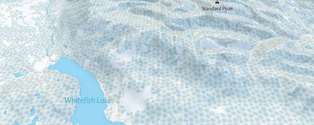 Piste map of the resort Whitefish Mountain Resort