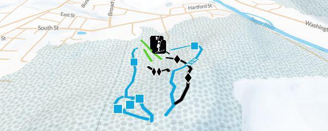Piste map of the resort Arrowhead Recreation Area