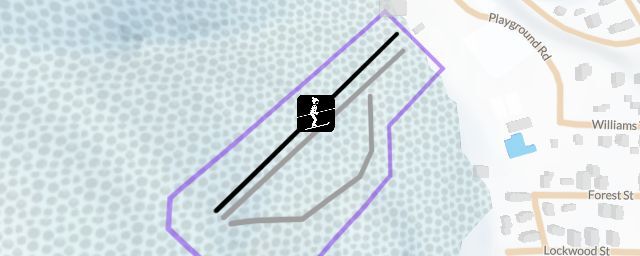 Piste map of the resort Bellows Falls Ski Tow