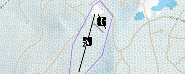 Piste map of the resort Campton Mountain