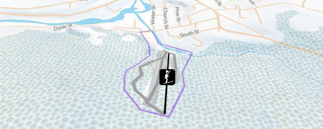Piste map of the resort Storrs Hill Ski Area