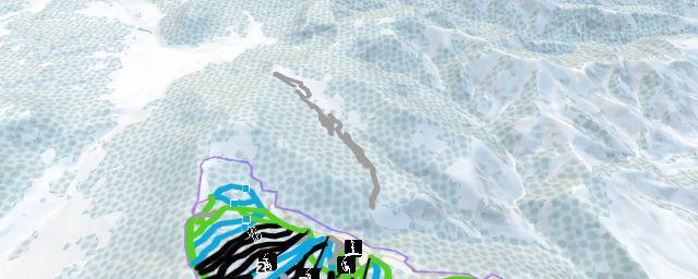Piste map of the resort Pajarito Mountain