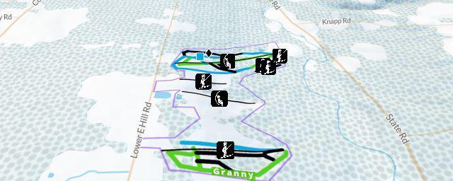 Piste map of the resort Buffalo Ski Club