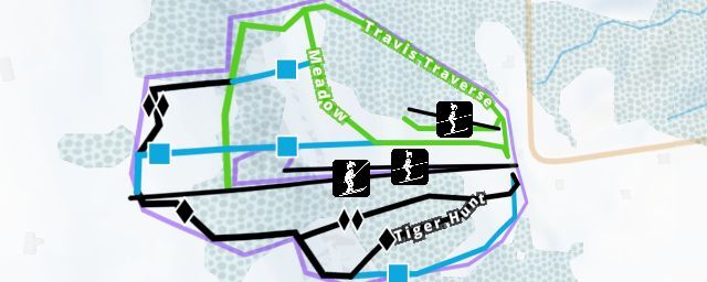 Piste map of the resort Cazenovia Ski Club