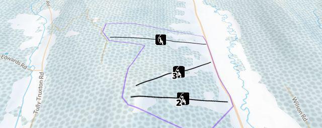 Piste map of the resort Labrador Mountain