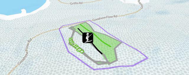 Piste map of the resort Newcomb Ski Slope