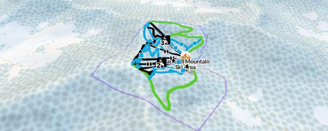 Piste map of the resort Plattekill Mountain Ski Area