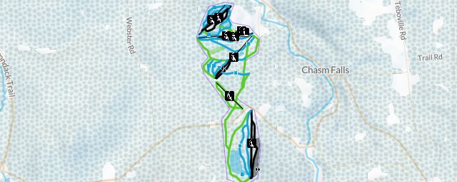 Piste map of the resort Titus Mountain ski resort