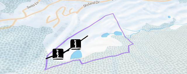 Piste map of the resort Hawksnest Tubing