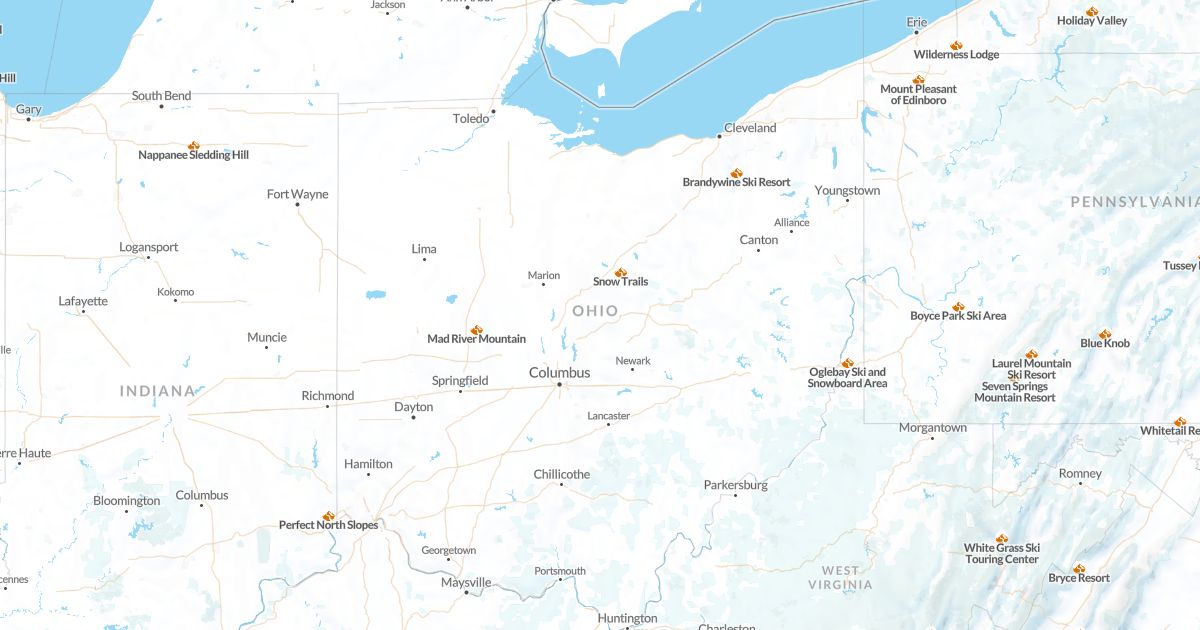 Map of Ohio