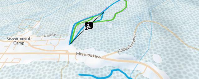 Piste map of the resort Summit Ski Area