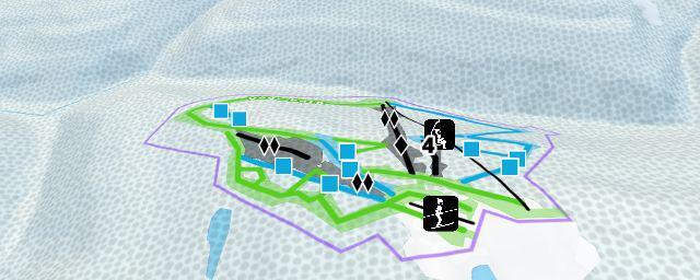 Piste map of the resort Laurel Mountain Ski Resort