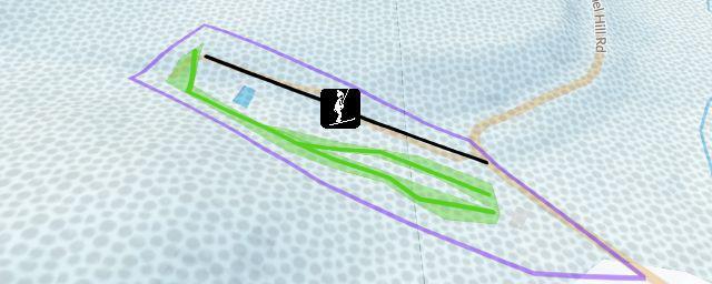 Piste map of the resort Skytop’s Ski Hill