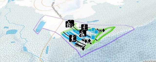 Piste map of the resort Tussey Mountain